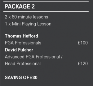 david fulcher PGA professional golfer lesson offer