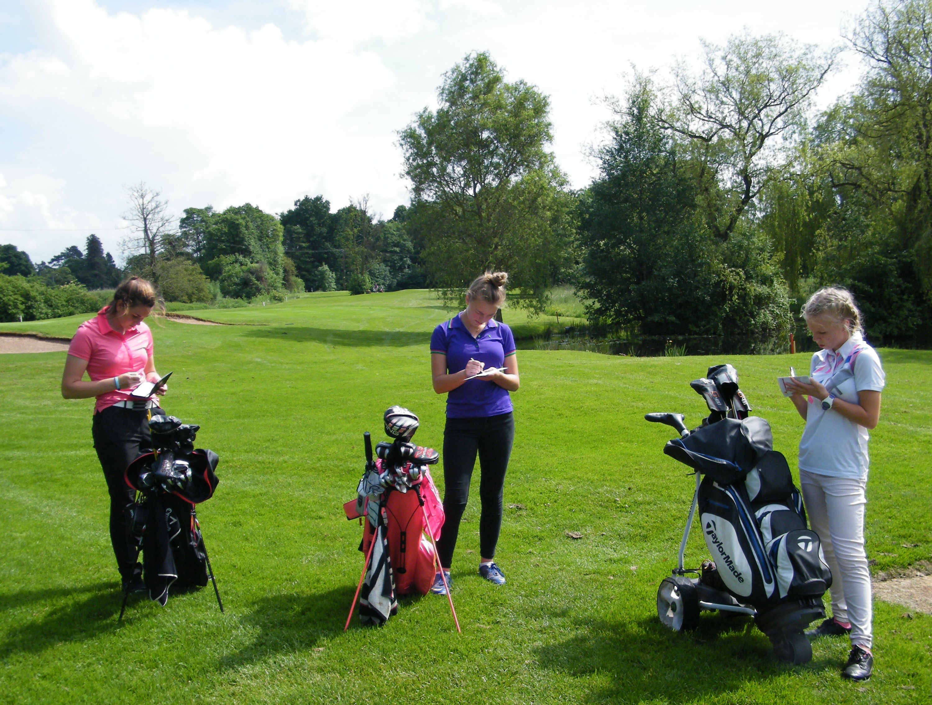 DGC Open Girls Marking Cards