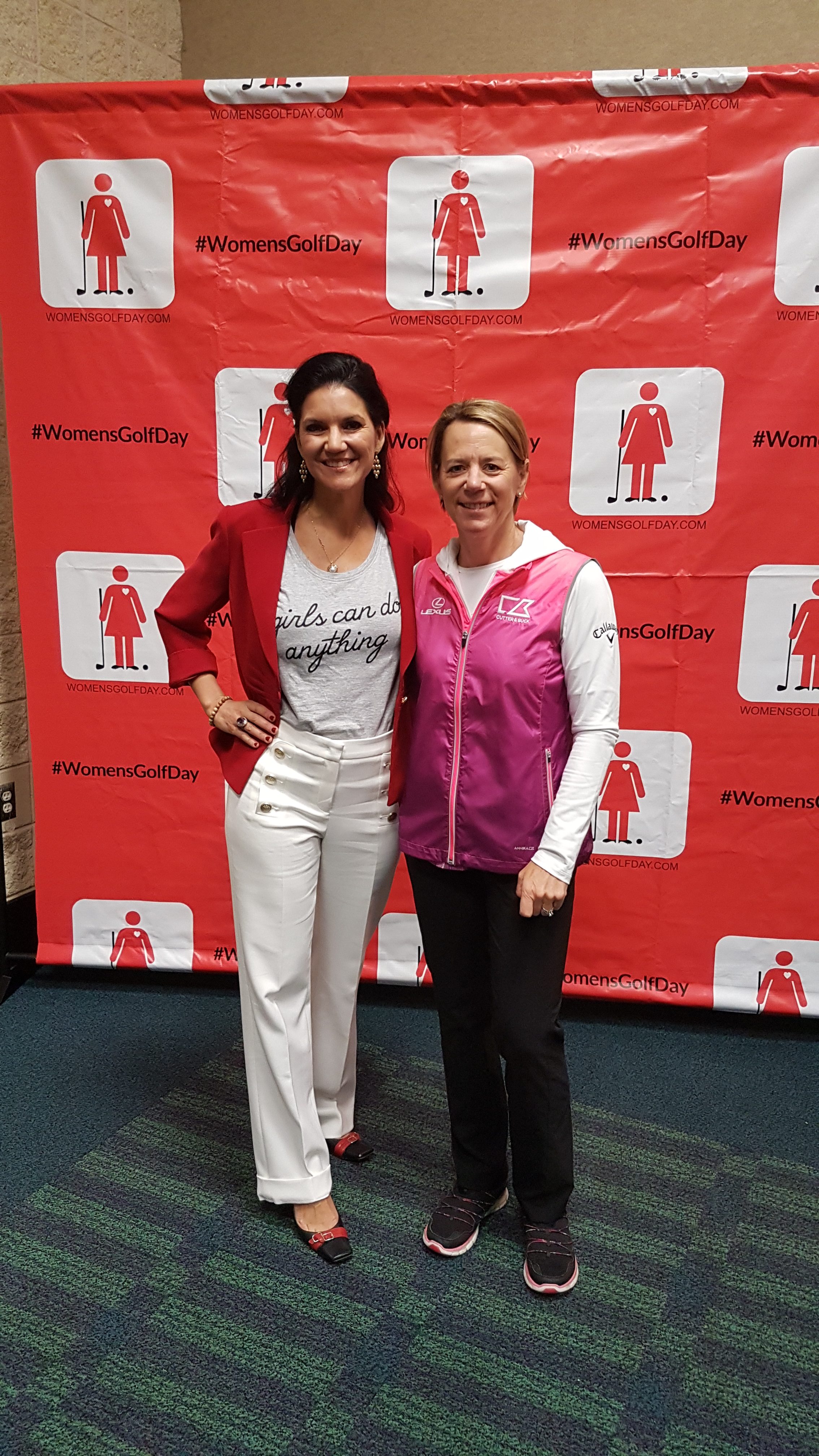 WGD Founder Elisa Gaudet & Annika Sorenstam