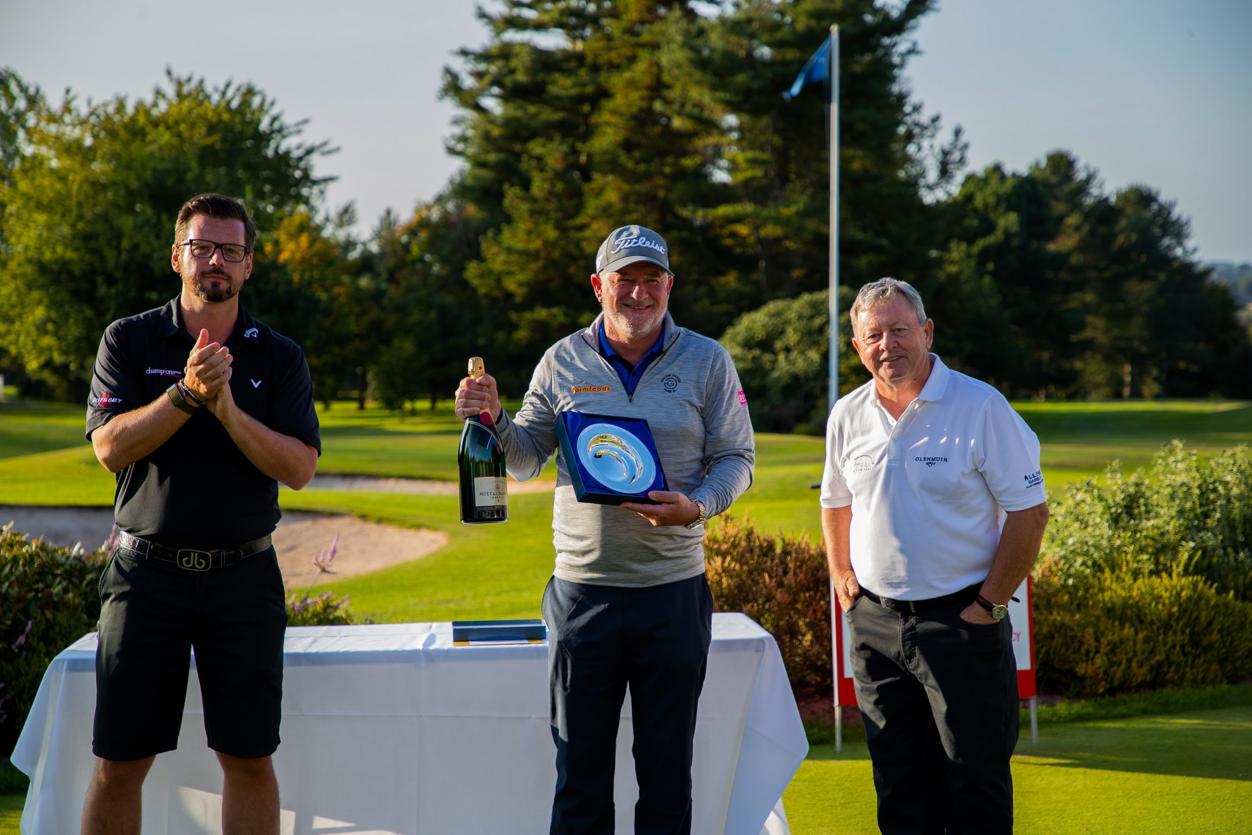 Matthew Hayes, Peter Baker, Ian Woosnam-min