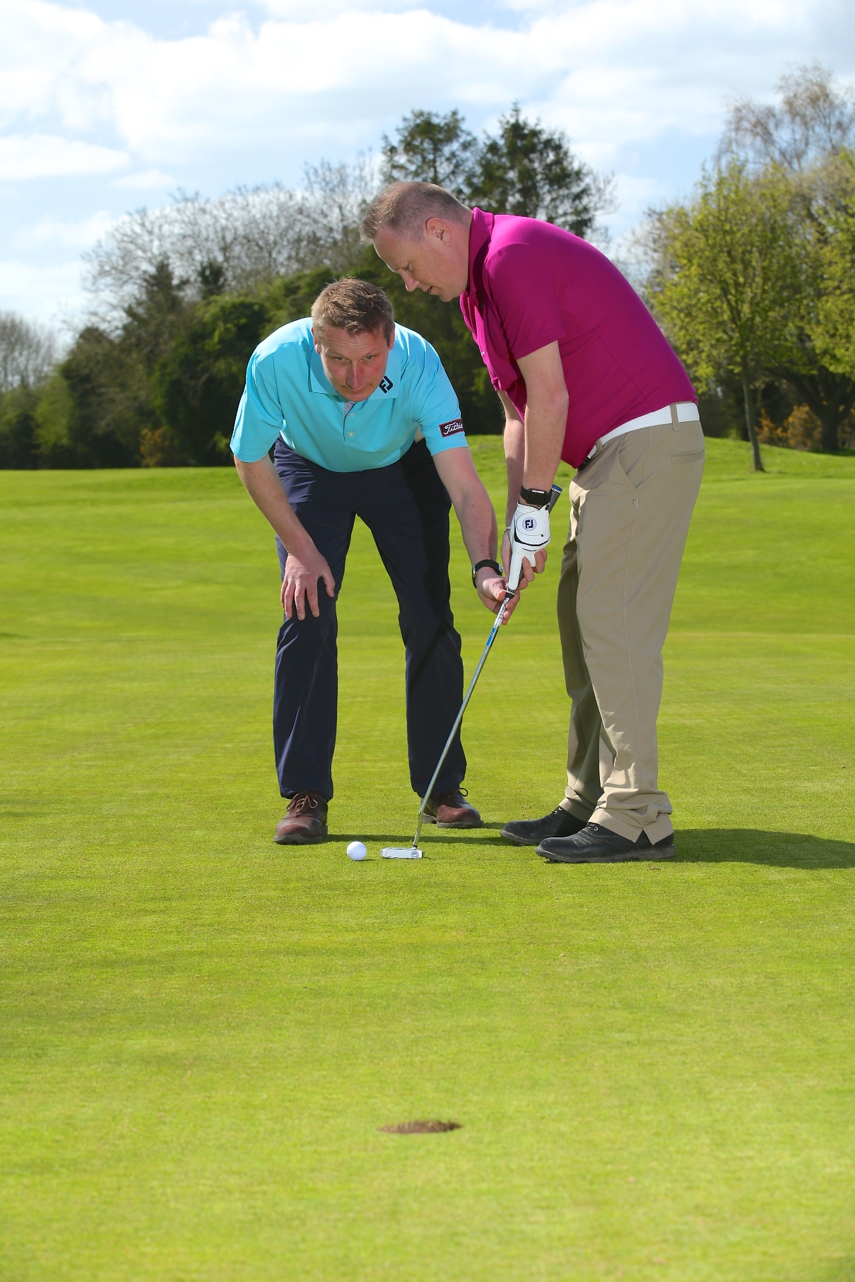 Billy & Anders Blind Golf Coach 2021