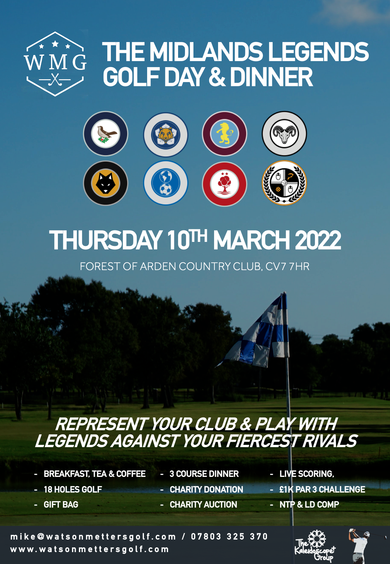 The Midlands Legends Golf Day