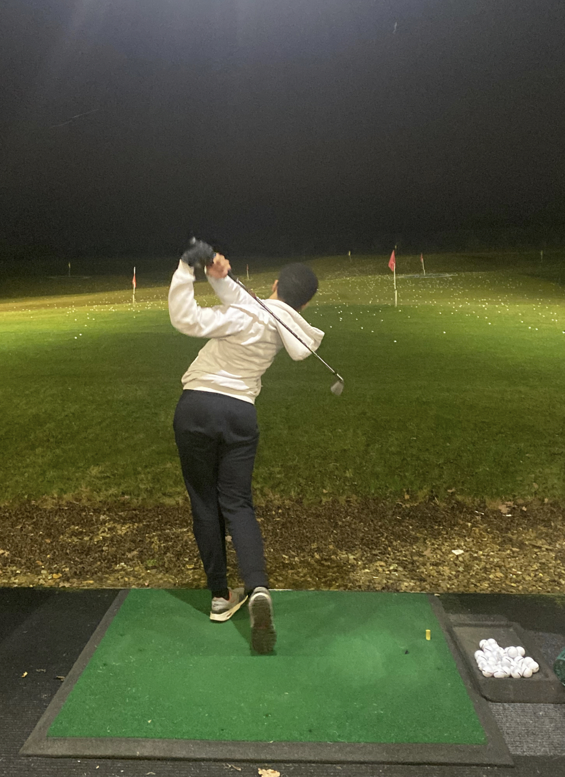 Kai on the range